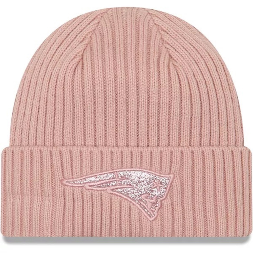 Patriots pink beanie